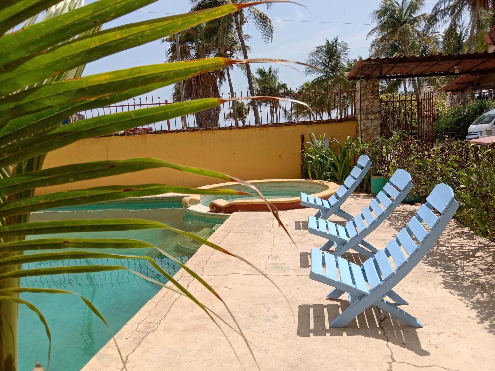Hotel Papaya Surf Puerto Escondido  Bagian luar foto